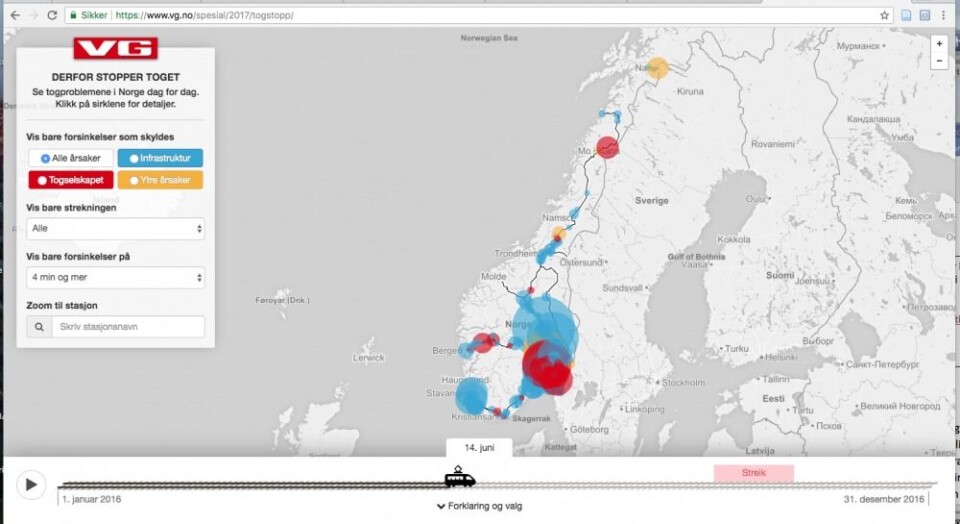 The illustration is a screenshot downloaded from the Norwegian news site VG.no