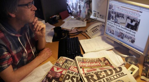 Researching media coverage of Breivik trial
