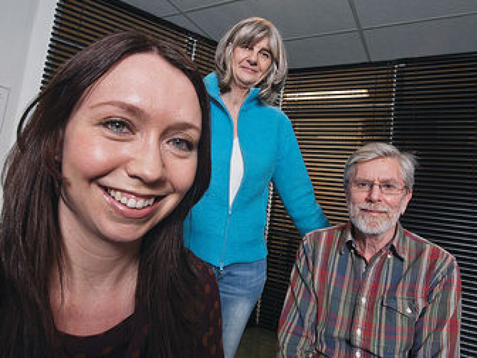 Hege Larsen, Sissel Seim and Knut Halvorsen from HiOA have written a report that sums up research on poverty and social exclusion among children and young people in Norway. (Photo: John Hughes)