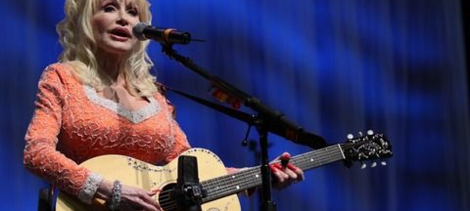 Playing the part of country singer