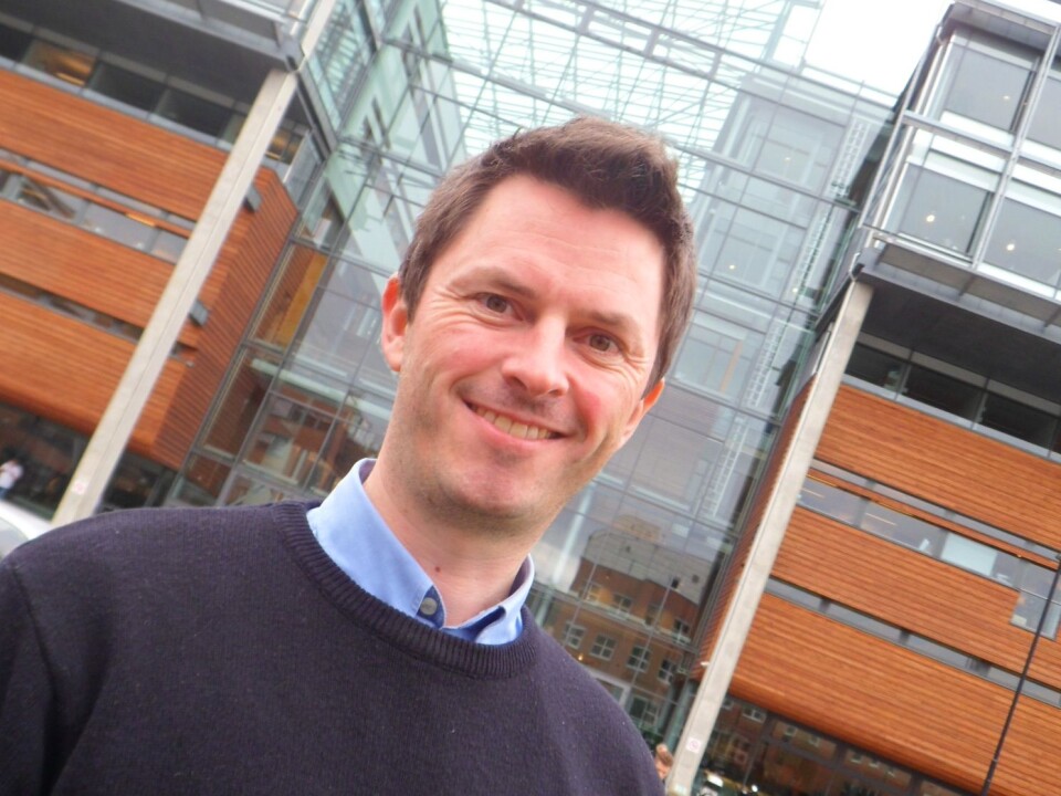 PhD student Erik Aadland has studied creative advertising business since 2000. (Photo: Audun Farbrot)