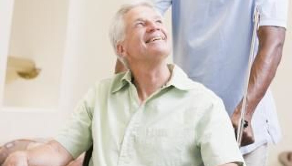 Men who choose female-dominated professions are often perceived as having degraded themselves in status (Photo: Colourbox)