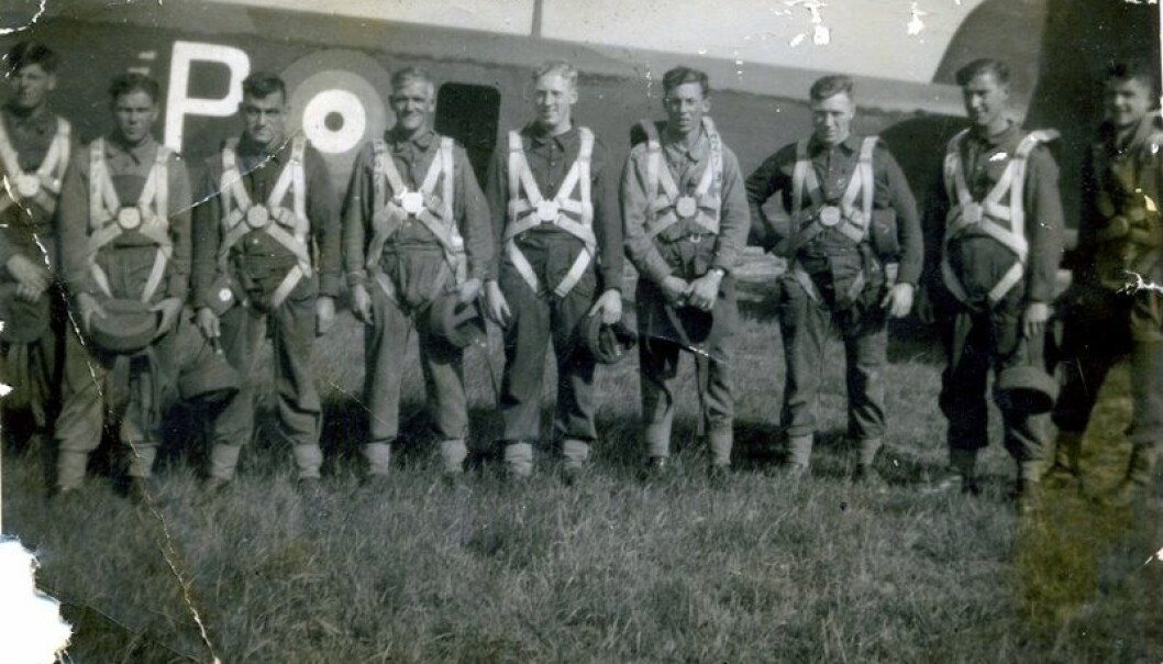 Jump training in 1940. Wallis Jackson, who later participated in Operation Freshman, is second from the right. (Photo: Peter Yeates) Jump training in 1940. Wallis Jackson, who later participated in Operation Freshman, is second from the right. (Photo: Peter Yeates)
