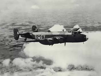 A Halifax bomber, like the ones used during the operation. (Photo: Wikimedia Commons)