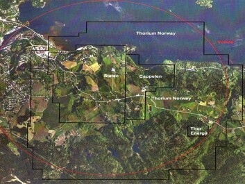 The Fen field (Illustration: Norsk Thorium) The Fen field (Illustration: Norsk Thorium)