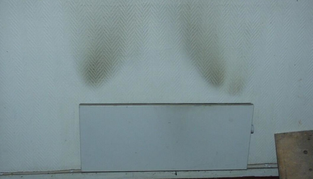 Black dust can be a vexing sight on newly painted surfaces. (Photo: Mycoteam) Black dust can be a vexing sight on newly painted surfaces. (Photo: Mycoteam)