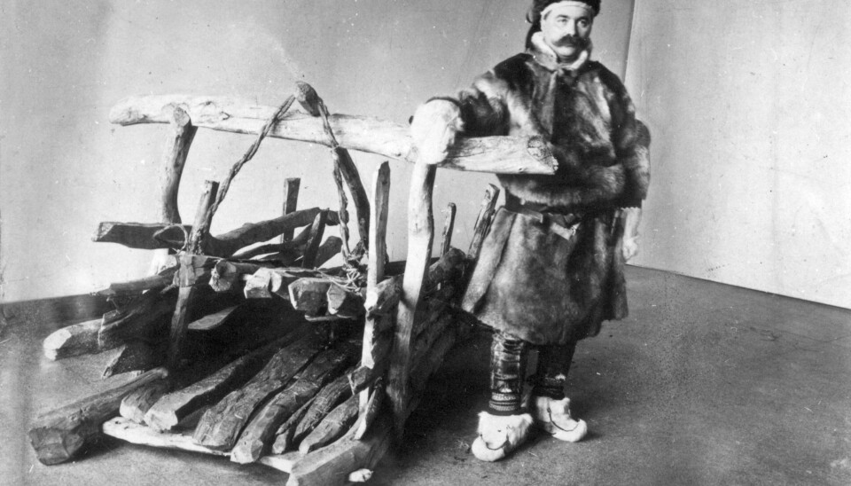 Isak Saba was the first Sami MP (1906-1912). (Photo: Tromsø Museum. Photo: G. Gustafson. Tromsø Museum - the University Museum)