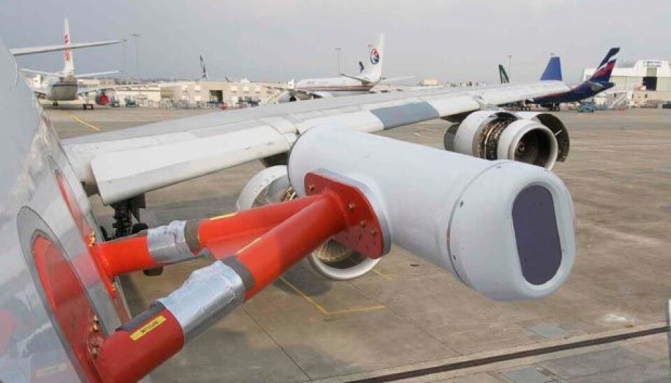 The AVOID system, created by Dr Fred Prata of NILU - the Norwegian Institute for Air Research, comprises of infrared technology fitted to aircraft to supply images to pilots and an airline’s operations control centre. The images will enable pilots to see an ash cloud, up to 100 km ahead of the aircraft and at altitudes between 5,000ft and 50,000ft, thus allowing them to make adjustments to the plane’s flight path to avoid any ash cloud. (Photo: Fred Prata, NILU)