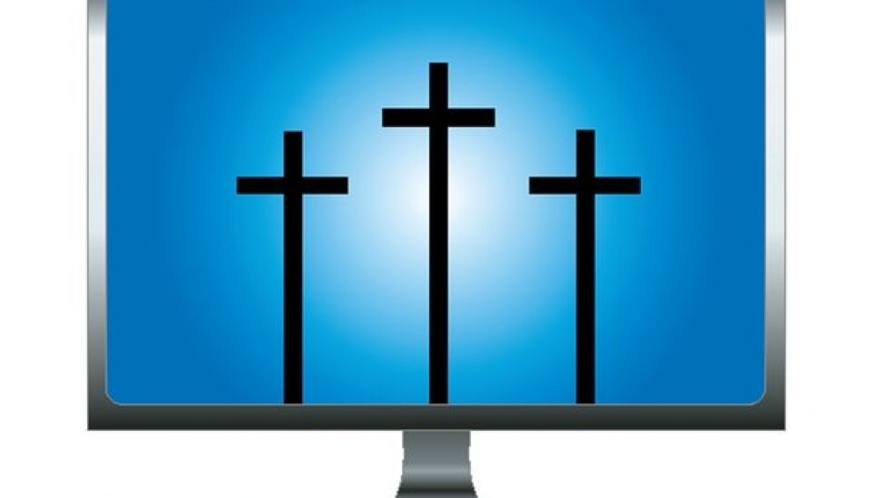 Mediums seek to communicate across time and space and between the living and the dead, often using Facebook. (Illustration photo: iStockphoto)