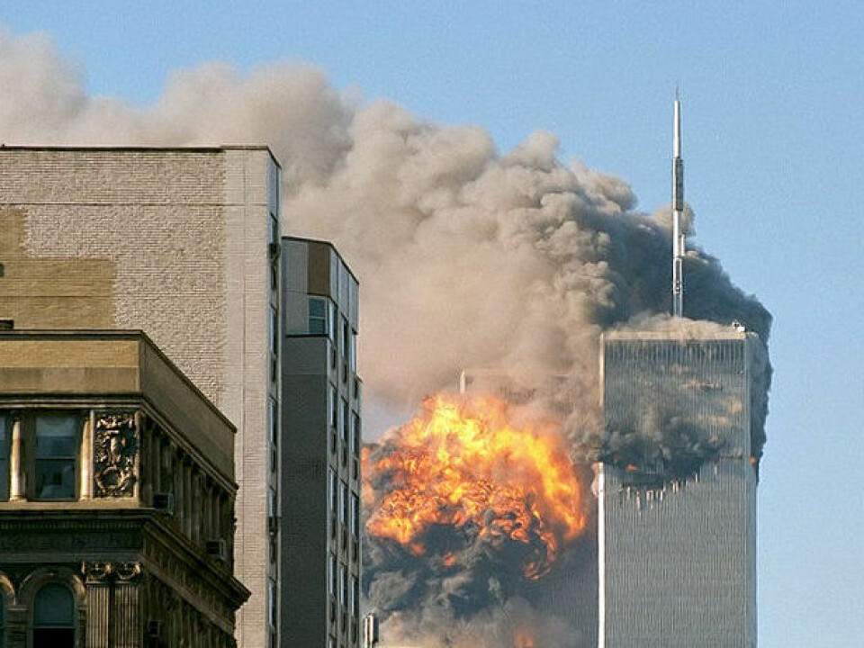 The Twin Towers in New York 11 September 2001. (Photo: Wikimedia Commons)