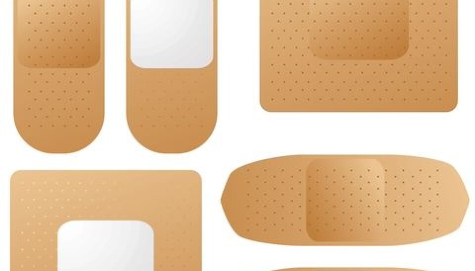 Nanosilver is used in various applications such as antibacterial bandages. (Photo: Colourbox)
