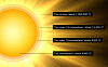 temperature of the photosphere of the sun