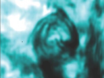 The magnetic tornadoes look like whirlpools in the chromosphere. (Photo: Scullion, Wedemeyer-Böhm et al.) The magnetic tornadoes look like whirlpools in the chromosphere. (Photo: Scullion, Wedemeyer-Böhm et al.)