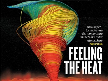Facsimile of the cover of Nature 28 June, 2012. Facsimile of the cover of Nature 28 June, 2012.