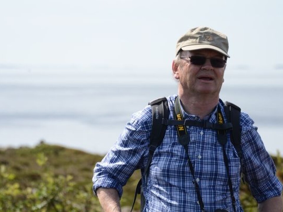 Professor Peter Emil Kaland from the University of Bergen. (Photo: Morten Günther)