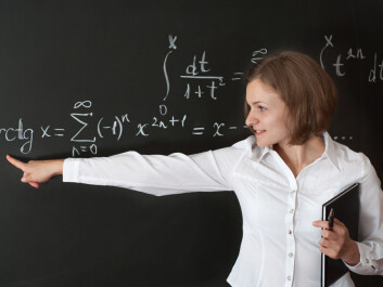 Humans have benefited greatly from mathematics. (Photo: Colourbox) Humans have benefited greatly from mathematics. (Photo: Colourbox)