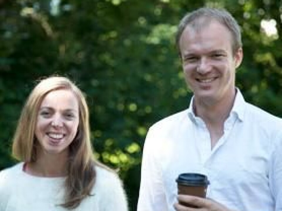 Liv Augestad and Kim Rand-Hendriksen from the University of Oslo (Photo: Marianne Baksjøberg, UiO)