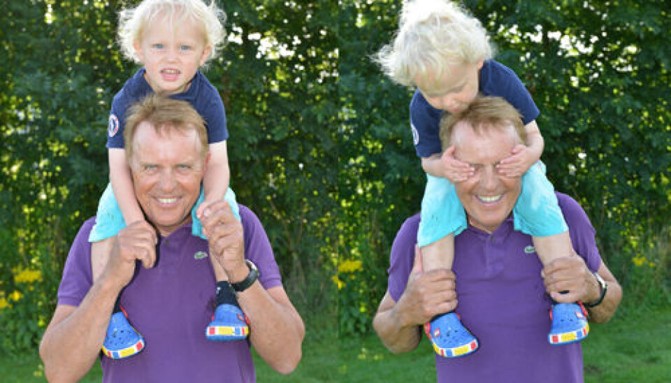 Sociologist Knud Knudsen devotes a lot of time both to his research and to his grandchildren. He has now studied grandparents in Europe and discovered that grandfathers become more involved with their grandchildren as they get older. (Photo: Asbjørn Jensen)