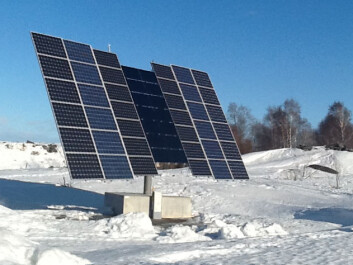 The solar cell park in Piteå is located in one of the sunniest regions of Sweden, along the Bay of Bothnia. The facilities are run by PiteEnergi, in cooperation with the Norwegian research institute NORUT. Results show that sun-tracking hardware in the north can compete with solar facilities in Germany, where solar energy is much more in focus. (Photo: PiteEnergi) The solar cell park in Piteå is located in one of the sunniest regions of Sweden, along the Bay of Bothnia. The facilities are run by PiteEnergi, in cooperation with the Norwegian research institute NORUT. Results show that sun-tracking hardware in the north can compete with solar facilities in Germany, where solar energy is much more in focus. (Photo: PiteEnergi)