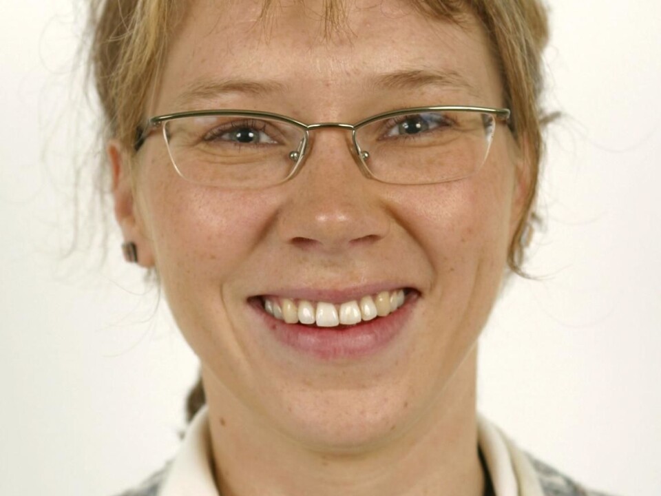 Kine Mari Karlsen, who grew up in a fishing family, is a scientist at Nofima, where she is working on various issues attached to traceability.(Photo: Nofima)