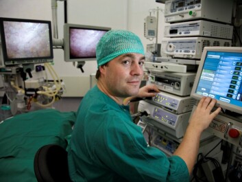 Thomas Langø has been working for many years on ultrasound as a surgical imaging and guidance tool. (Photo: Thor Nielsen) Thomas Langø has been working for many years on ultrasound as a surgical imaging and guidance tool. (Photo: Thor Nielsen)