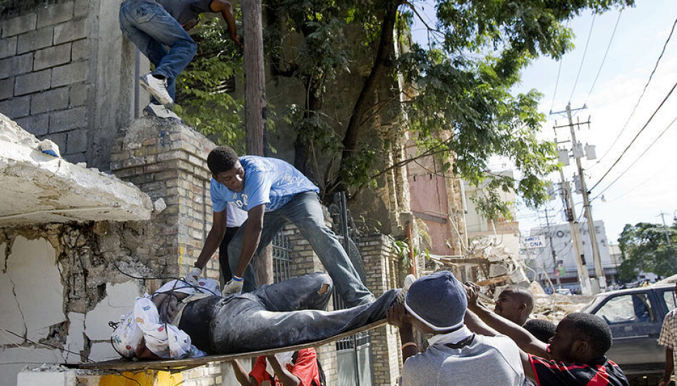 The 2010 earthquake in Haiti is an example of how natural disasters tend to hit poor people the hardest. Saving human lives and limiting material losses in natural disasters have been the main focus of research at the International Centre for Geohazards. (Photo: Wikipedia Commons)