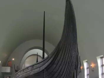 In Oseberg long boat the skelatons of two women were found. (Photo: Wikimedia Commons)
