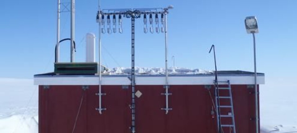 New hi-tech climate research station in Greenland