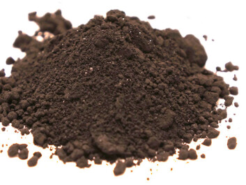Silicon powder from the freespace reactor. (Photo: Arnfinn Christensen, forskning.no) Silicon powder from the freespace reactor. (Photo: Arnfinn Christensen, forskning.no)