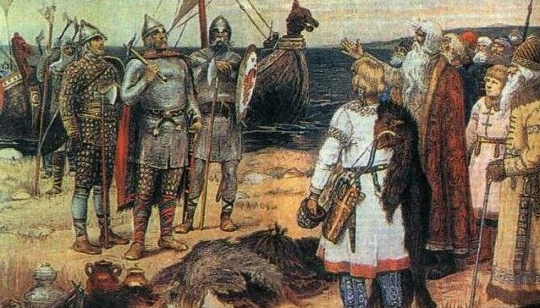 Access to new ways of marking status came when commercial trading and Viking raids brought increased wealth to Norway. Foreign objects were considered cool. (Illustration: Apollinary Vasnetsov/Wikimedia Creative Commons) Access to new ways of marking status came when commercial trading and Viking raids brought increased wealth to Norway. Foreign objects were considered cool. (Illustration: Apollinary Vasnetsov/Wikimedia Creative Commons)