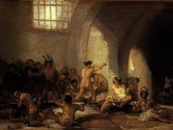This painting by Francisco Goya shows how psychiatric patients were previously confined as prisoners, stripped of all dignity. (Painting: Casa de locos, Fransisco Goya, 1815. Wikimedia Commons)