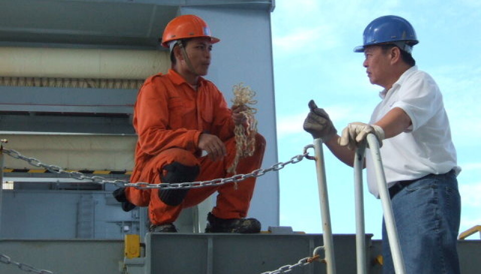 Workers aboard the Norwegian merchant fleet struggle to implement what they learn from the course. (Photo: SINTEF)