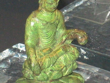 A Buddha statue from the 500s AD, found on the island lake of Helgö in Sweden (Photo: Berig/Wikimedia Commons) A Buddha statue from the 500s AD, found on the island lake of Helgö in Sweden (Photo: Berig/Wikimedia Commons)