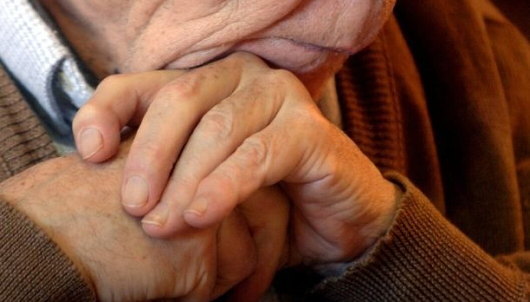 Most elderly who are chronically ill still show signs of getting joy from living. (Illustration photo: Colourbox) Most elderly who are chronically ill still show signs of getting joy from living. (Illustration photo: Colourbox)