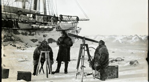 Frozen in the ice  - polar research then and now