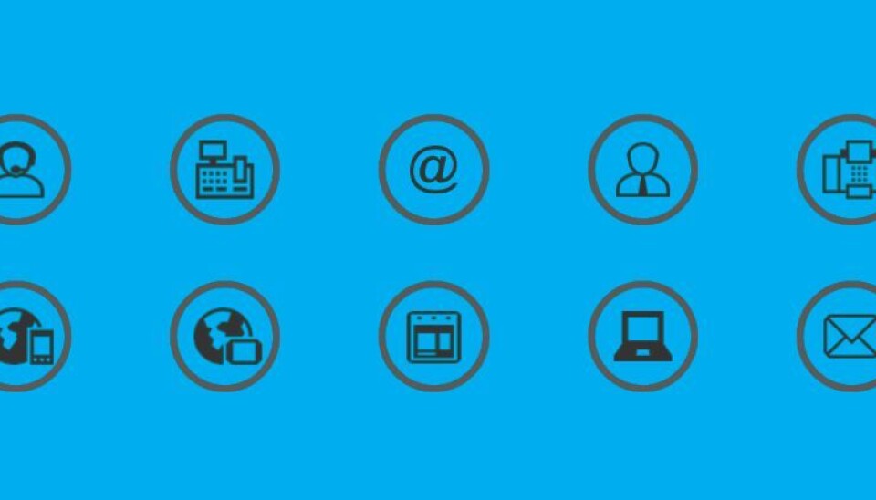 Different digital symbols. (Illustration: Sintef)