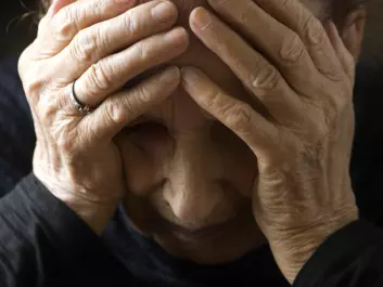 Nearly 40 percent of patients in nursing homes suffer from depression, according to figures from the Norwegian Directorate of Health. (Photo: Colourbox)