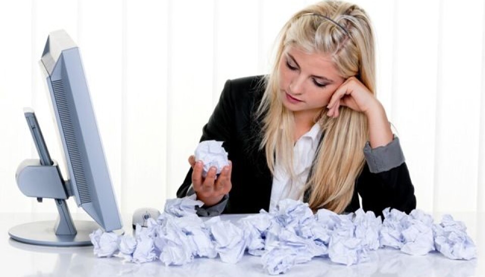 Employees who are always told what to do, are less creative. (Photo: Colourbox)