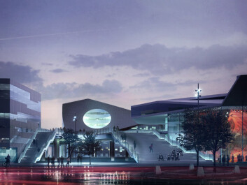 “Powerhouse One” at Brattørkaia in Trondheim (centre), a new zero-emissions building that is still on the drawing board. The plan is for it to produce more energy than it uses. (Illustration: Snøhetta/MIR) “Powerhouse One” at Brattørkaia in Trondheim (centre), a new zero-emissions building that is still on the drawing board. The plan is for it to produce more energy than it uses. (Illustration: Snøhetta/MIR)