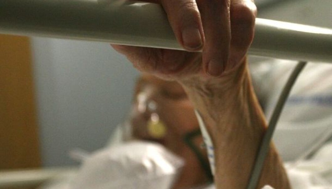 While some pass away peacefully, others spend their final days and hours in pain. (Photo: Colourbox) While some pass away peacefully, others spend their final days and hours in pain. (Photo: Colourbox)
