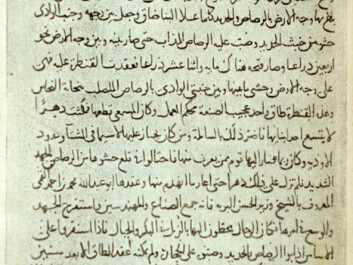 Old Arabic texts describe dirty Vikings