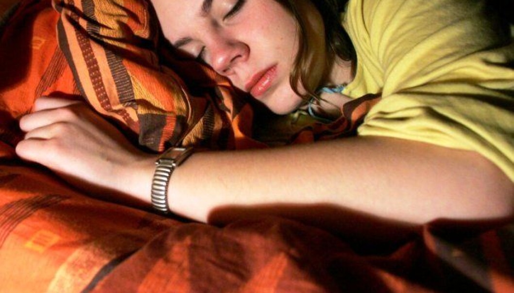 Norwegians spend an average of eight hours a day in bed – year round. (Photo: Colourbox) Norwegians spend an average of eight hours a day in bed – year round. (Photo: Colourbox)