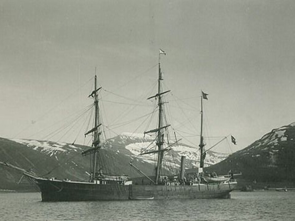 Antarctic, photographed near Tromsø, Norway in 1898. (Photo: Otto Kjellström/Wikimedia Creative Commons)