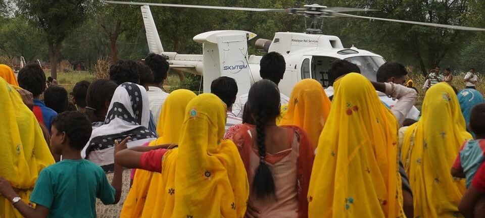 Helicopter technology to solve Indian water shortage