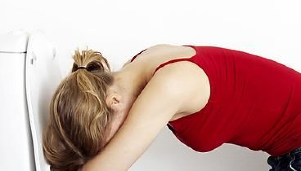 High carbohydrate intake is most probably due to the women trying to relieve the unpleasant symptoms during pregnancy. (Photo: Colourbox)