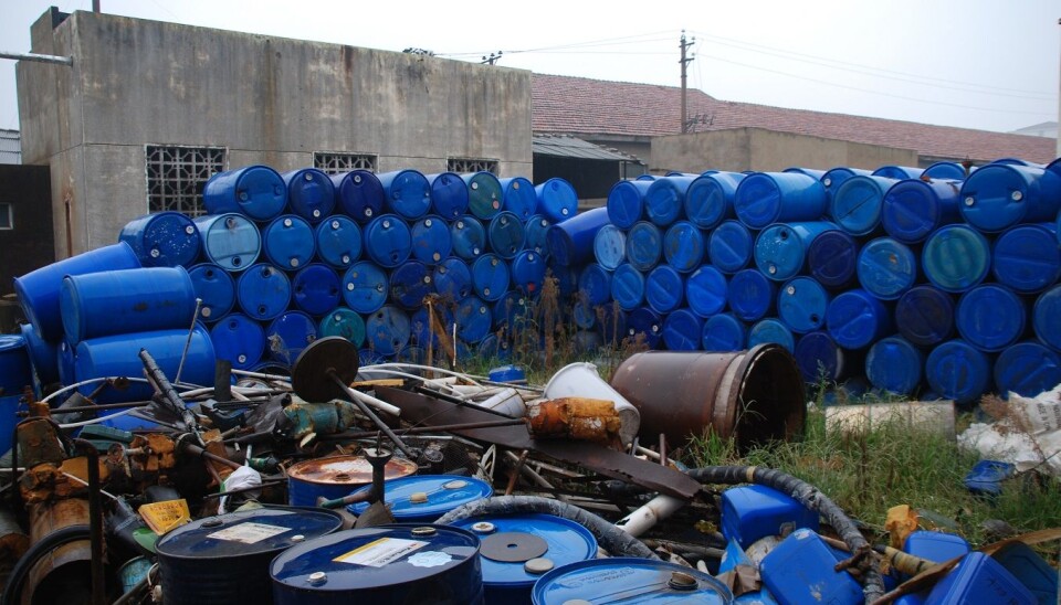 A PFC manufacturing facility in China. (Photo: Christopher Harman/NIVA)