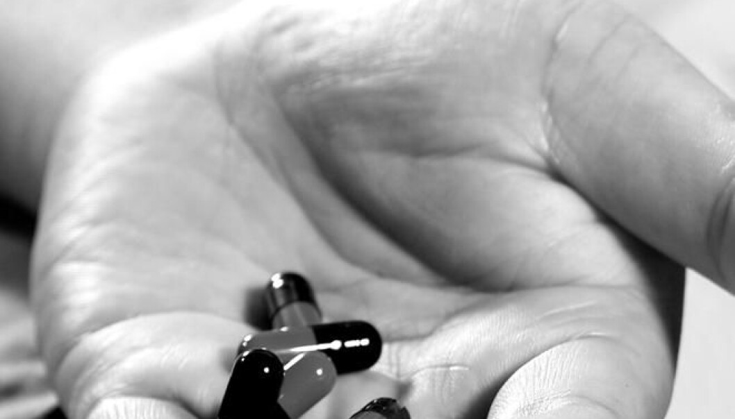 A Norwegian researcher points out how hazardous it is for suicidal people to have large amounts of medications at home. (Photo: Colorbox) A Norwegian researcher points out how hazardous it is for suicidal people to have large amounts of medications at home. (Photo: Colorbox)