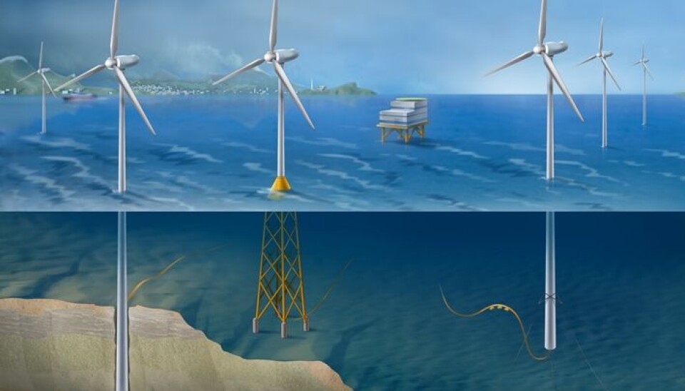 Norwegian hydropower plants is all that is needed to boost the exploitation of Norwegian hydropower as a 'blue-green' battery supporting future European investment in wind farms, according to scientists.(Photo: Nowitech/SINTEF)