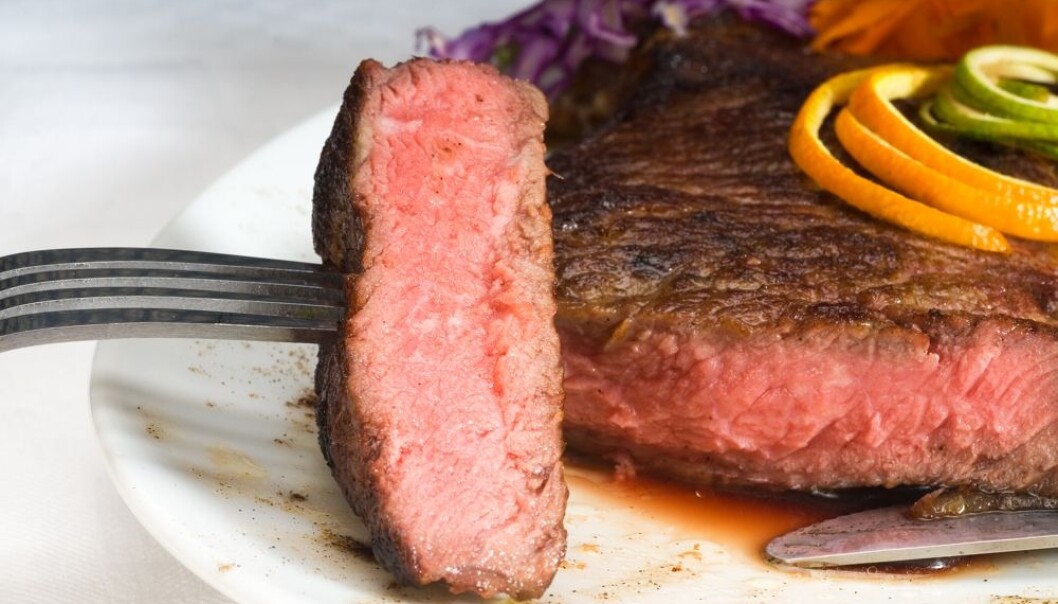 Norwegians are eating more and more meat, even though the climate suffers. (Photo: Colorbox) Norwegians are eating more and more meat, even though the climate suffers. (Photo: Colorbox)