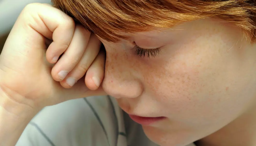 Can high stress levels amongst children trigger autoimmunity processes? (Photo: Colourbox)